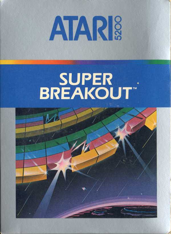Super Breakout (1982) (Atari) Box Scan - Front